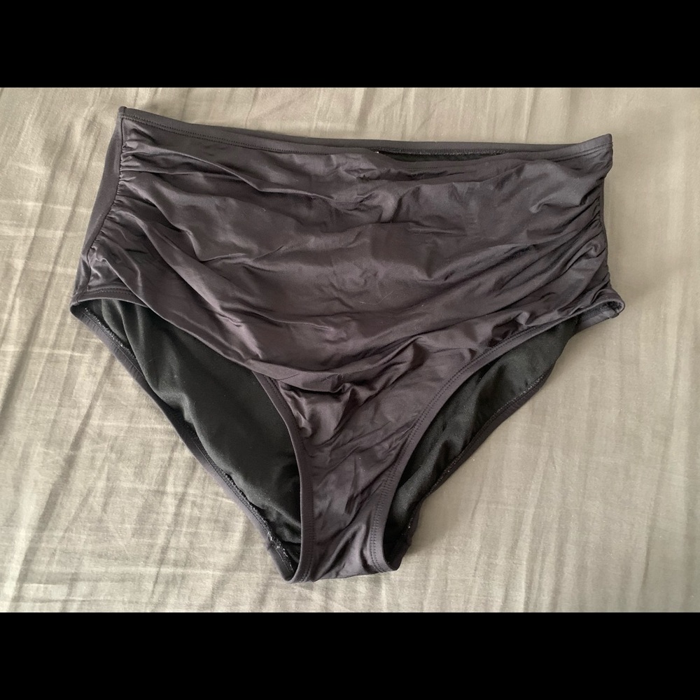 3 for $12 🛍 Target | High Waisted Black Swim Bottoms | XL